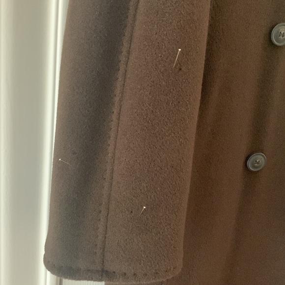 MaxMara Manuela Coat, Lana Cashmere Wool full Length, versatile neck, Size 8 - Picture 14 of 16